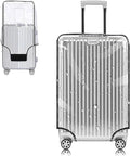 Yotako Clear PVC Suitcase Cover Protectors 20 Inch Luggage Cover for Wheeled Suitcase 20''