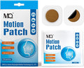 MQ Motion Sickness Patch,20 Count,Non Drowsy Sea Sickness Patches Behind Ear for Cruise Ship Travel, Waterproof Car Sick Patches Fast Acting & Long Last 72H