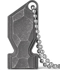 TISUR Titanium Emergency Whistle,EDC Safety Whistles Necklace Loud up to 120db,Survival Whistles for Survival,Hiking,Camping,Pets Training