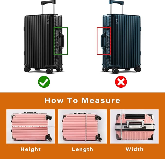 Clear PVC Suitcase Cover Protectors Transparent Luggage Covers Waterproof Wheeled Suitcase Dust Cover Dustproof Travel Luggage Sleeve Protector 3PCS (Thickened)