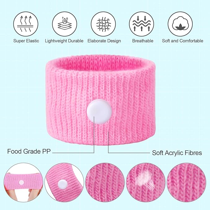 LYJEE Motion Sickness Bands for Kids, Travel Sickness Relief Wristbands, Anti-Nausea Wristbands for Car or Sea Sickness