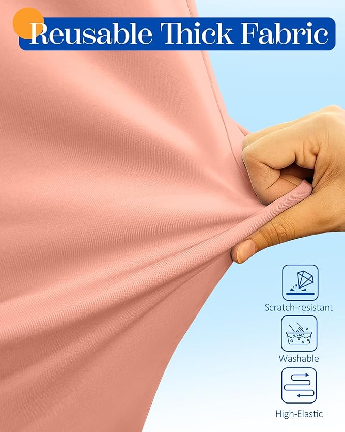 Slohif Luggage Cover for Suitcase Tsa Approved Protector - Luggage Sleeve Suit Case Cover Travel Stretch Large Baggage Case Protective Washable Fit 30-32 Inch Rose