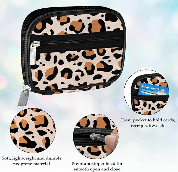 Serfeymi Weekly Travel Pill Organizer Pill Case for Purse with Removable 7 Day Pill Box, Fashionable Travel Medicine Organizer Pill Container for Medicine, Vitamin, Supplement - Brown 02
