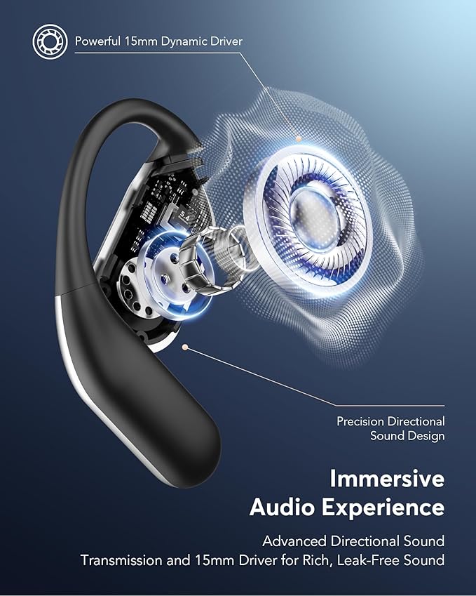 AI Translation Earbuds Real Time, 3-in-1 Translator Earbuds 144 Languages & Accents, Audifonos Traductores Inglés Español,Open Ear Wireless Headphones with Charging Case fit iOS & Android
