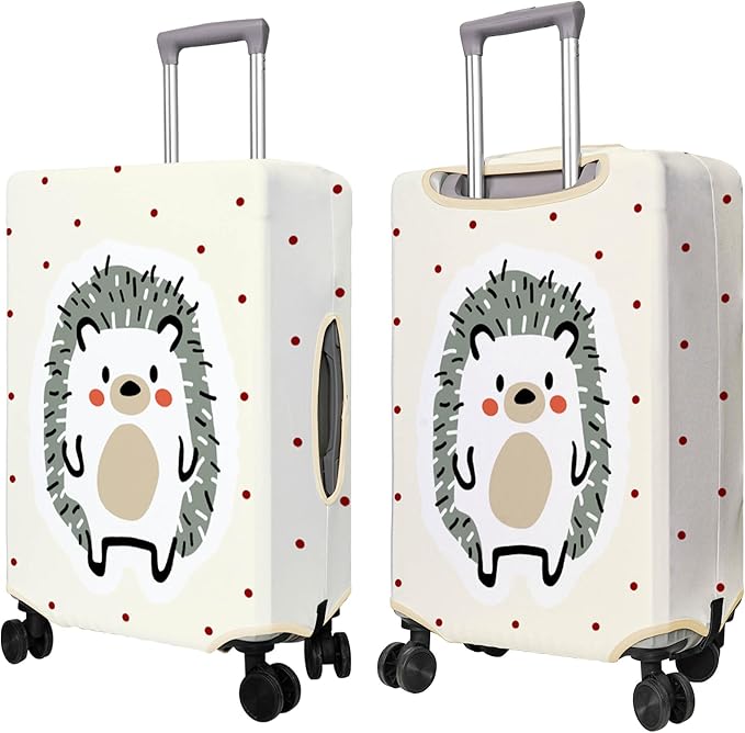 Travel Luggage Cover Suitcase Protector Fits 18-32 Inch Wheel Covers PatternedTravel Related Items Flower Luggage Protector Elastic S