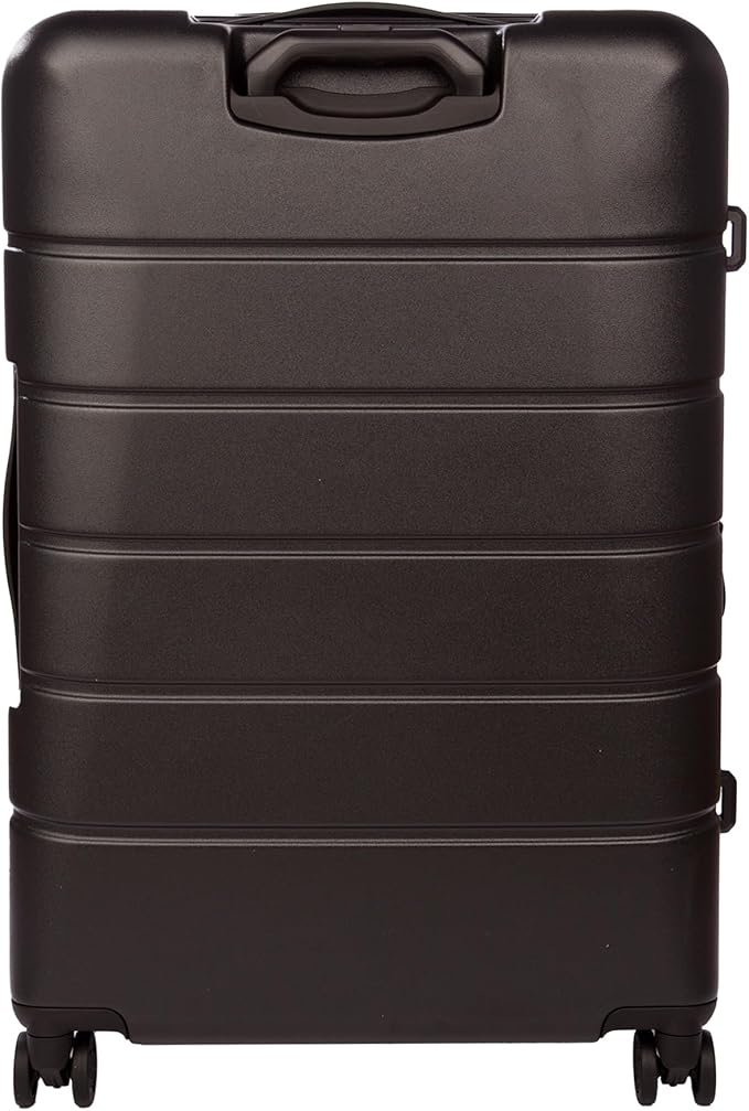 Eddie Bauer Glacier Carry-On 22" Luggage | Hardside | Spinner Wheels | Expandable | Lightweight | Travel Essentials - Carbon Grey