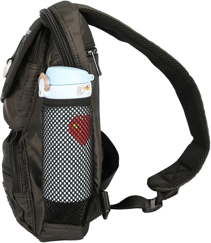 Sling Bag Chest Shoulder Backpack Crossbody Multipurpose Daypack For Men Women Black