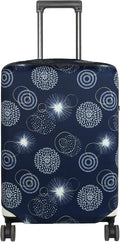 HYPER VENTURE Washable Luggage Cover - Fashion Suitcase Protector Fits 31-32 Inch Luggage (Sparkler, XL)