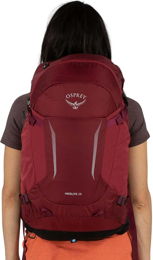 Osprey Hikelite 28L Unisex Hiking Backpack, Atlas Blue, S/M