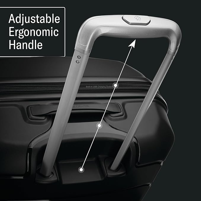 Samsonite Freeform Hardside Carry-On Luggage with Spinner Wheels - Hardshell Suitcase - TSA, Airline-Approved - Expandable Hard Shell, Smooth Rolling Wheels for Lightweight Travel - Pine Green