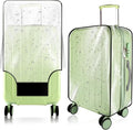 Thicken Clear Luggage Cover Protector, 30" PVC Luggage Covers for Suitcase Waterproof Dustproof Anti-scratch Travel Suitcase Covers Case for Wheeled Luggage