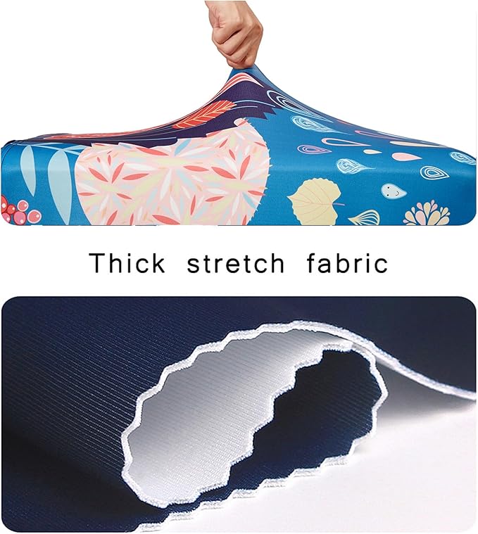 WUJIAONIAO Travel Luggage Cover Baggage Suitcase Cover Protector Skins 18-32 Inch (rainy season, XL (for 29-32 inch luggage))