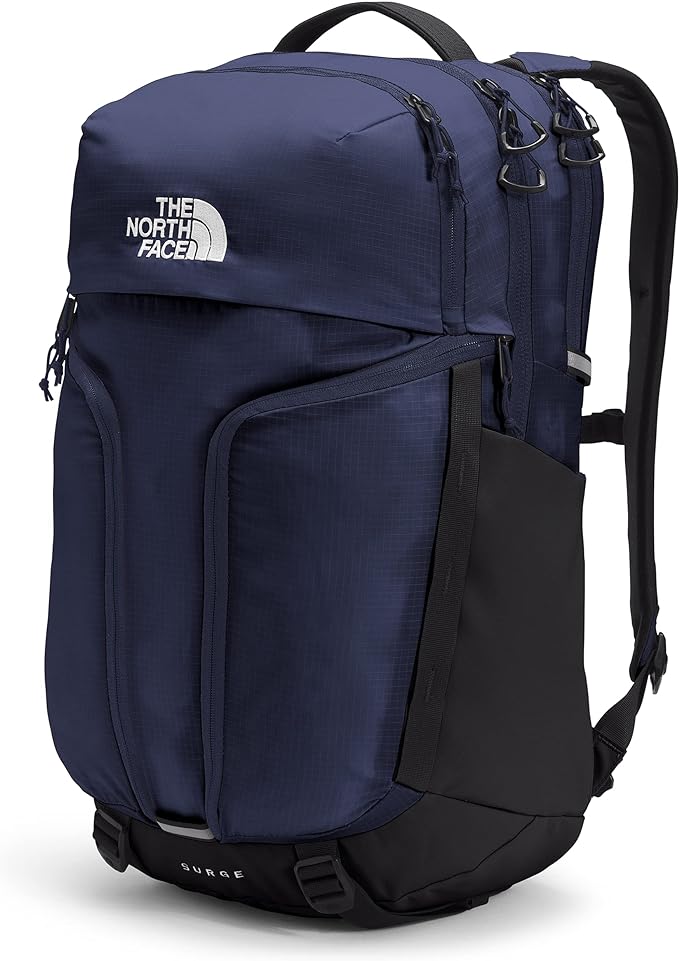 The North Face Surge Commuter Laptop Backpack, TNF Navy/TNF Black, One Size