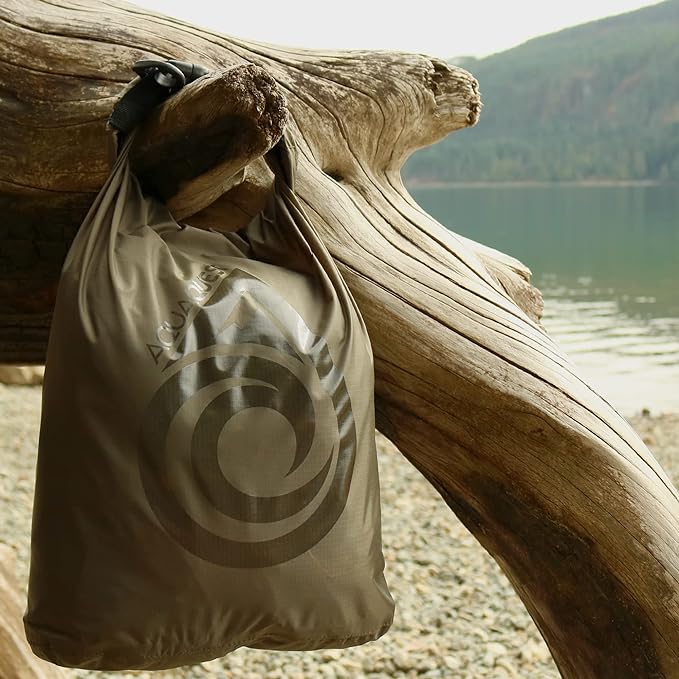 AquaQuest Rogue Dry Bag Set – 60 + 100L Olive Drab – 100% Waterproof Roll Top – Dry Sack