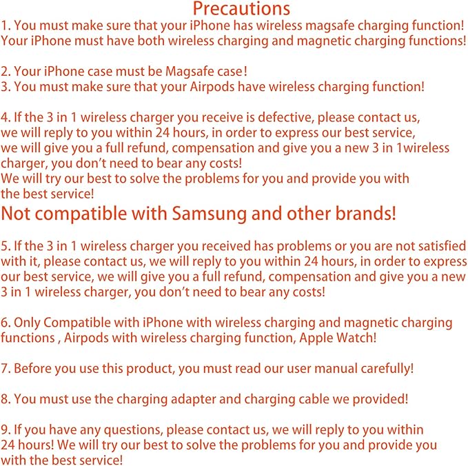 3 in 1 Fast Wireless Charger Stand for iPhone, Foldable Travel Charging Station for Magsafe for iPhone 17/Air/16/15/14/13/12 Series, Apple Watch Series, AirPods pro/2/3/4, Gifts for Women Men (Black)