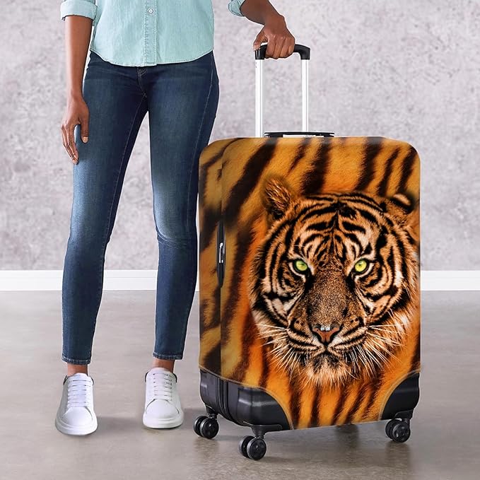 Tiger Travel Luggage Covers 18-21 Inch Spandex Suitcase Protectors