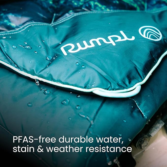 Rumpl Original Puffy Blanket - Warm, Water-Resistant Camping Blanket with 100% Recycled Synthetic Insulation, 52"x75", Original Puffy V2, Arizona Fade