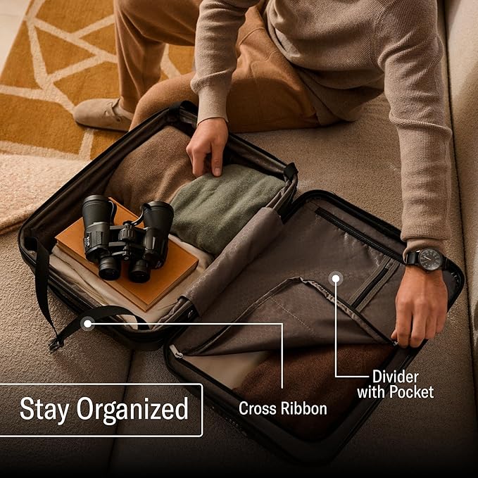 Samsonite Freeform Hardside Expandable with Double Spinner Wheels, Black, 2-Piece Set (21/28)
