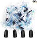 200 Pairs Earplugs for Noise Cancelling Individual Bagged Foam EarPlugs for Sleeping Work Snoring Sound Blocking Construction Loud Noise Reducing Earplugs Black Color
