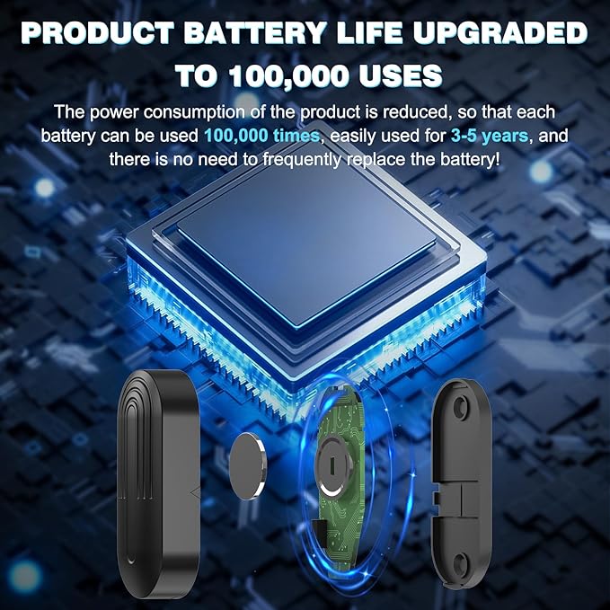 SanJie Door Sensor Chime for Door Opens, Door Entry Chime for Business/Home/Office/Store,600 FT Range,55 Chimes 5 Adjustable Volume Door Ringer Alert Alarm 1 Receivers +3 Sensors