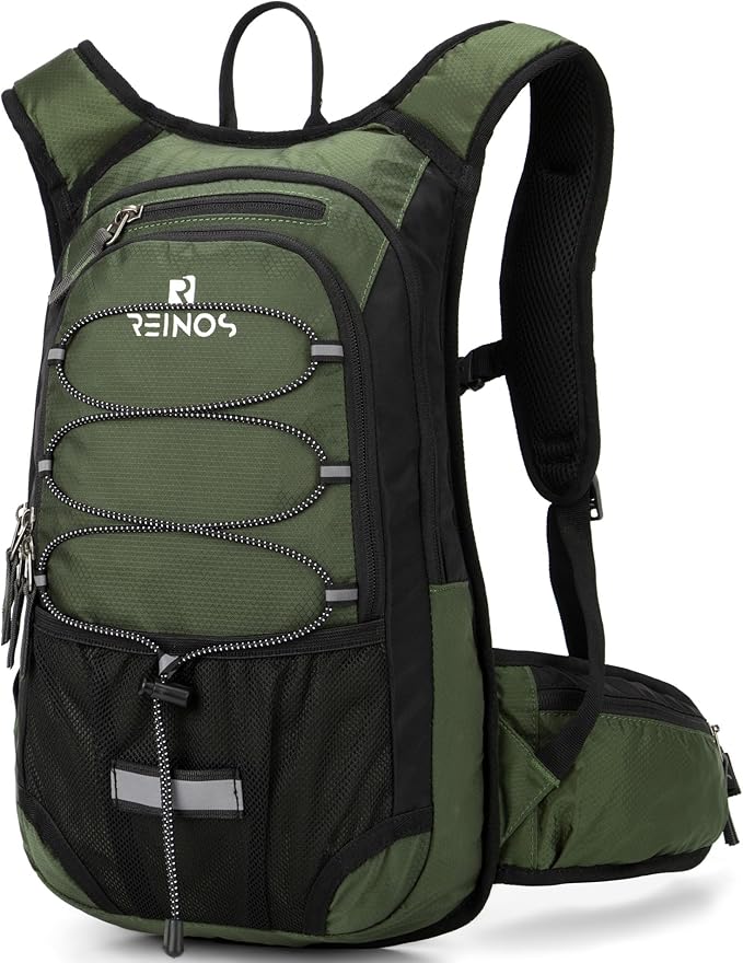 Hydration Pack Backpack with 3L Water Bladder for Men & Women, Hiking Daypack with Thermal Insulation | Running, Cycling, Camping, Skiing, Outdoor Activities