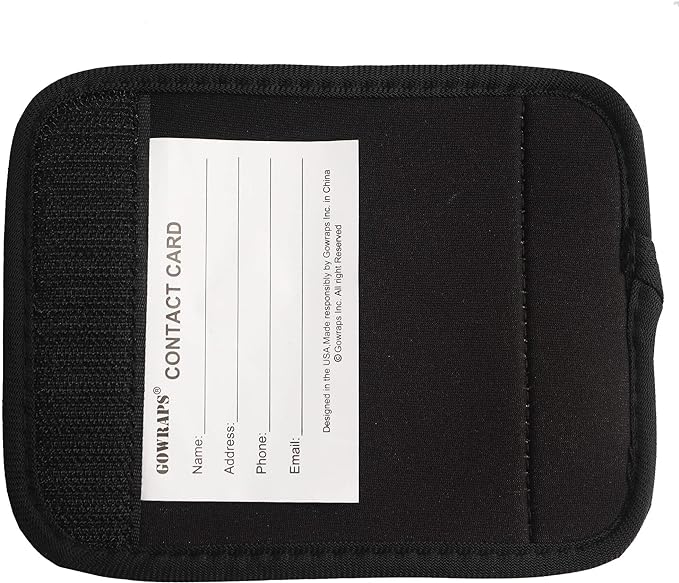 Travel Tags for Luggage-Suitcase Tags Identifiers Peronalized Luggage Tags Neoprene Luggage Handle Wrap Travel Essentials for Flying/Airplane/Airport