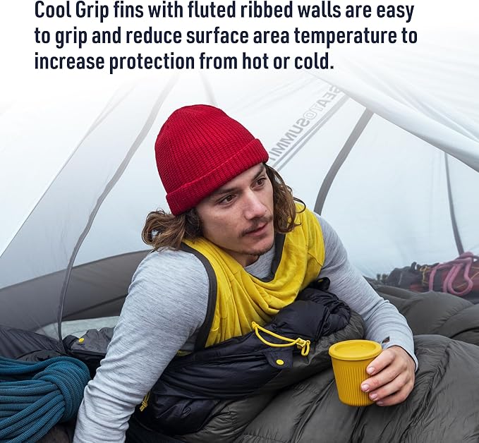 Sea to Summit Passage 12 Ounce Camp Cup, Arrowwood Yellow