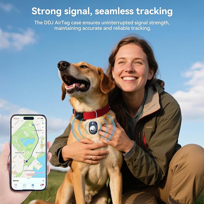 DDJ 2-Pack Luggage Tag Case for Apple Air Tracker Tag & Moto Tag with Wire Cable Lock, Waterproof，Anti-Lost Air Tags Holder with Name ID Cards for Travel, Luggage, Keys, Backpacks, Dog, Pets, Bags