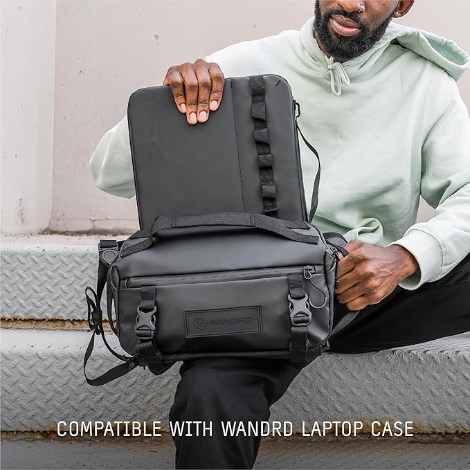 WANDRD ROGUE V1 6L Sling: Compact Camera Sling and Crossbody Bag with Fast Access, 3-Way Carry– Lightweight Everyday Bag Great for Travel, Photography, and Daily Use (Black)