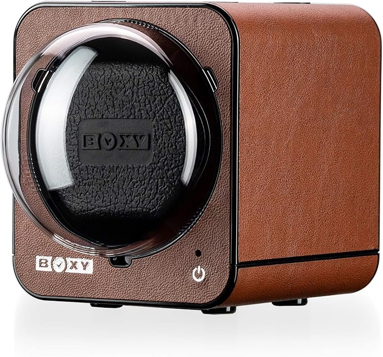 Watch Winder for Automatic Watch with Vertical Rotor Stop (with AC Adapter)