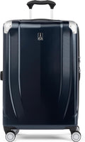 Travelpro Pathways 3 Hardside Expandable Luggage, 8 Spinner Wheels, Lightweight Hard Shell Suitcase, Checked Medium 25 Inch, Royal Blue