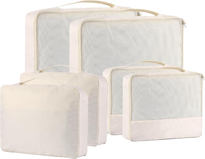DoubleTrip Packing Cubes for Travel Accessories Luggage Organizer Bag Set Clothes Carry on Suitcase Bags