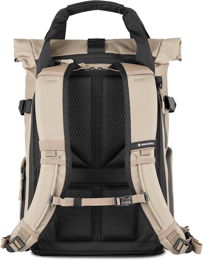 WANDRD All New PRVKE 31L V4: Weatherproof Travel and Camera Backpack, Everyday Carry Bag with Laptop Sleeve, Quick Side Access, Rolltop Expansion, Clamshell Opening – Versatile Photography Backpack