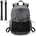 Lightweight Hiking Backpack, Camping Backpack 20L Small Backpacks Water Resistant Daypack for Women Men (Grey)