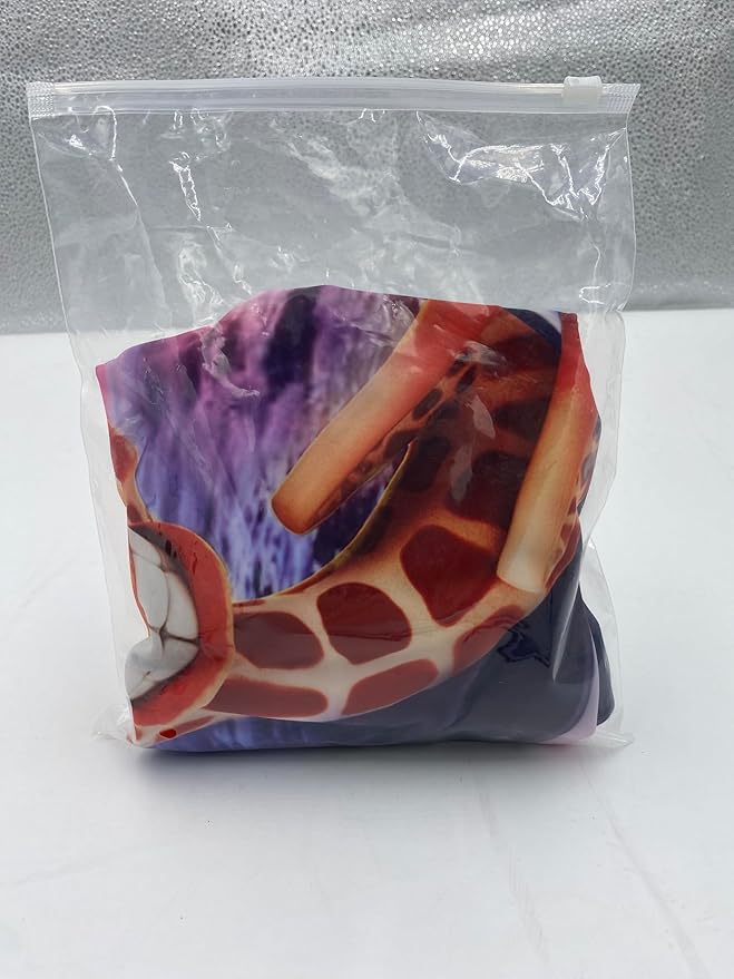 7-Mi 3D Print Design Travel Suitcase Protector Trolley Case Cover 19"-30" Sleeve (XL(Fits to 29"-30" Trolley Case), Giraffe(New Version))