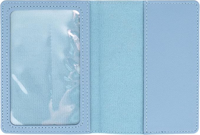 2 Pack Passport covers and Vaccine Card Holder PU Leather Passport Wallet Vaccine Case Protector Slot Travel Passport Wallets for Women & Men (Color 1)