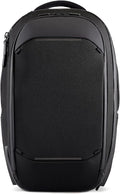 NOMATIC Navigator Travel Backpack - 32L Backpack with Laptop Compartment and 9L Built-In Expansion - Anti-Theft Carry-On Backpack for Travel - Water Resistant Travel Pack (Black)