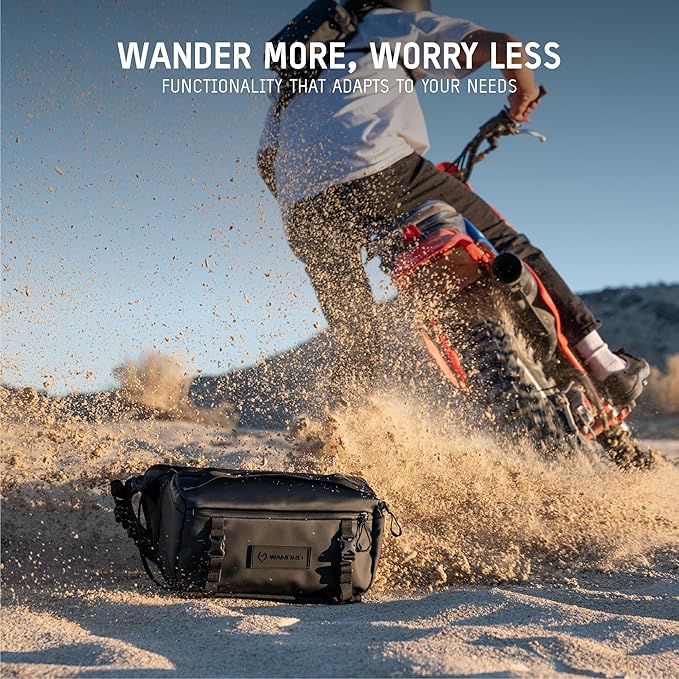WANDRD ROGUE V1 9L Sling: Compact Camera Sling and Crossbody Bag with Fast Access, 3-Way Carry– Lightweight Everyday Bag Great for Travel, Photography, and Daily Use (Sedona Orange)