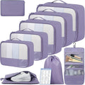 BAGAIL 9 Set Packing Cubes Luggage Packing Organizers for Travel Accessories