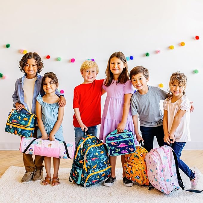 Wildkin Kids Insulated Lunch Box – Durable and Reusable for School & Travel - Horse Dreams